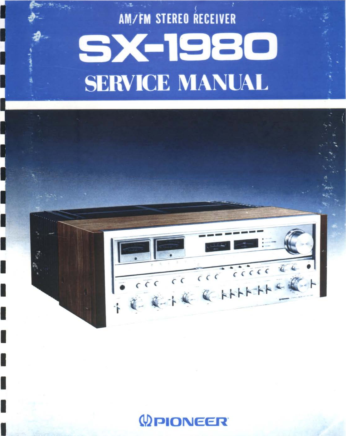 Pioneer Stereo Receiver Sx 1980 Users Manual