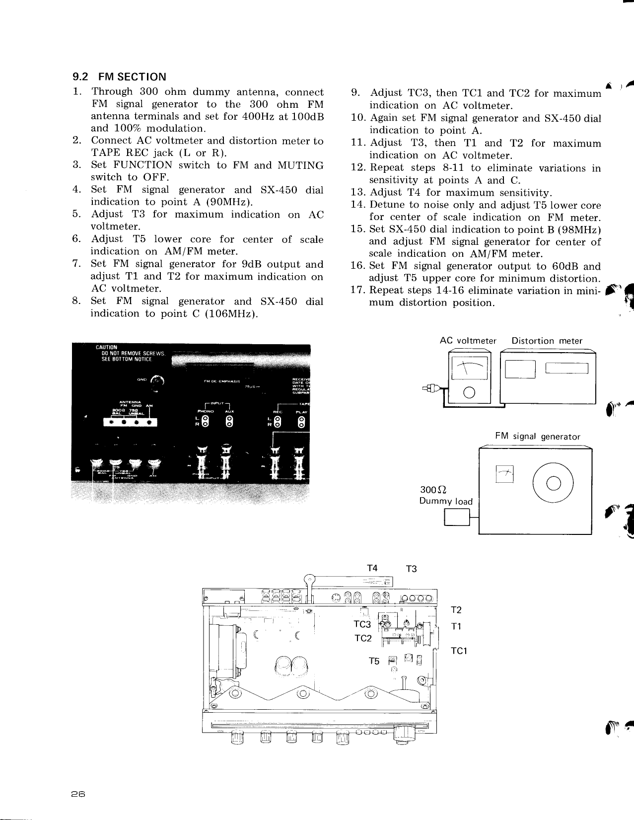 Page 9 of 12 - Pioneer Pioneer-Sx-450-Users-Manual-  Pioneer-sx-450-users-manual