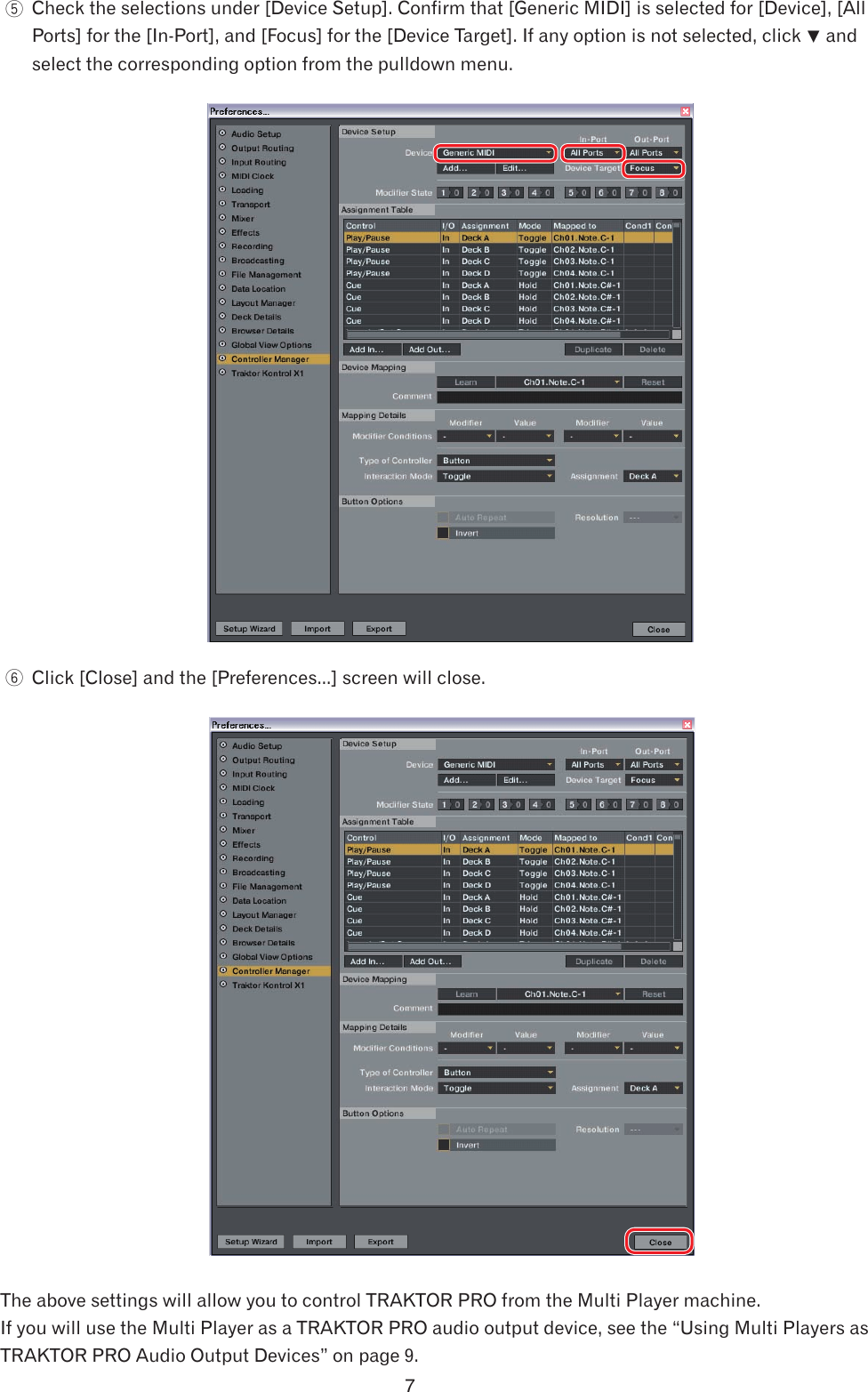 Page 7 of 11 - Pioneer Pioneer-Traktor-Pro-Cdj-350-Users-Manual-  Pioneer-traktor-pro-cdj-350-users-manual