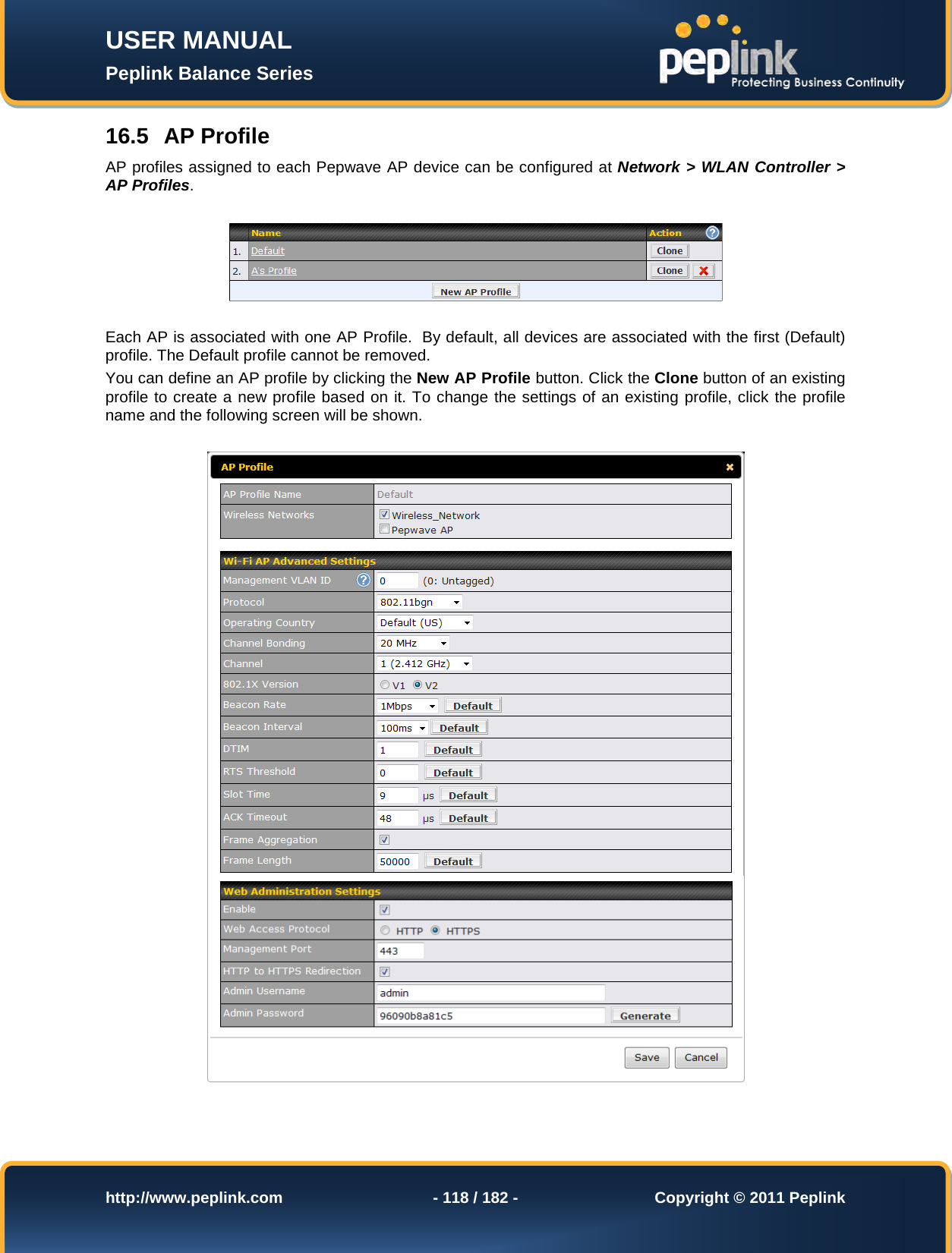 Page 118 of Pismolabs Technology P1630 Peplink Balance (Network Router) User Manual Peplink Balance