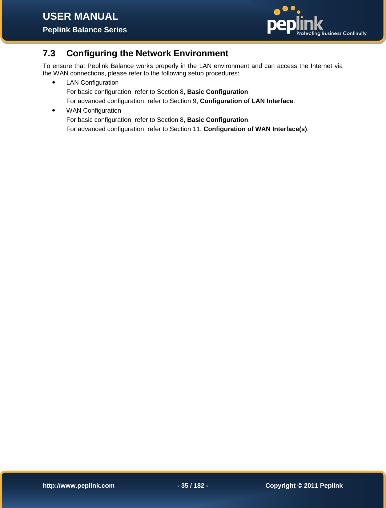 Page 35 of Pismolabs Technology P1630 Peplink Balance (Network Router) User Manual Peplink Balance