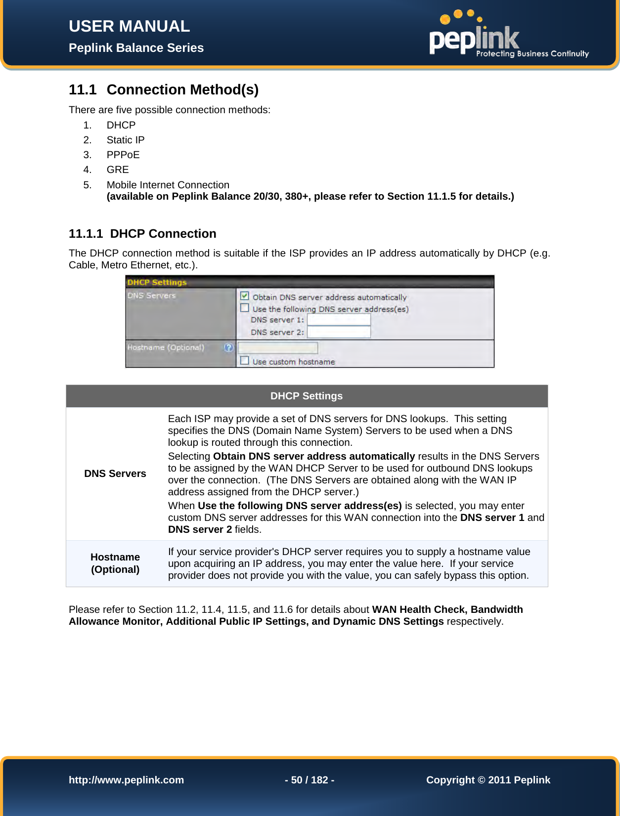 Page 50 of Pismolabs Technology P1630 Peplink Balance (Network Router) User Manual Peplink Balance