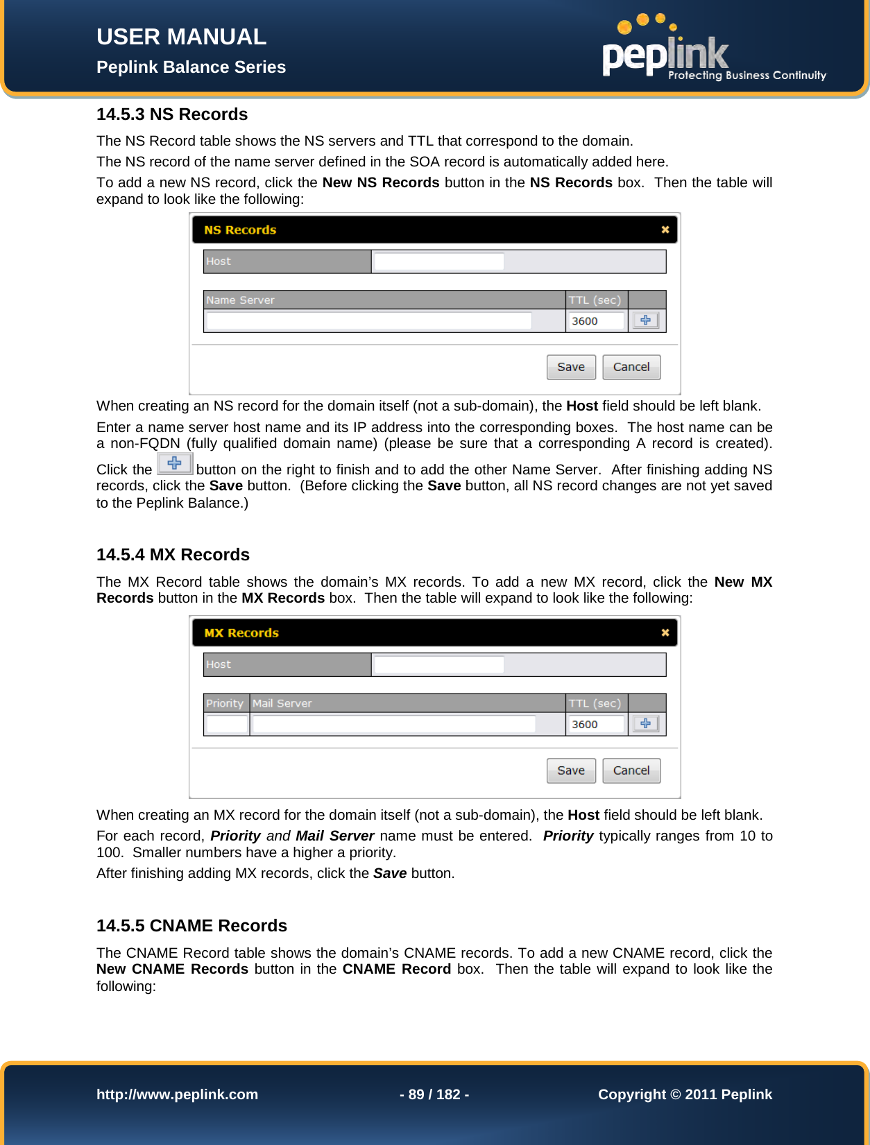 Page 89 of Pismolabs Technology P1630 Peplink Balance (Network Router) User Manual Peplink Balance