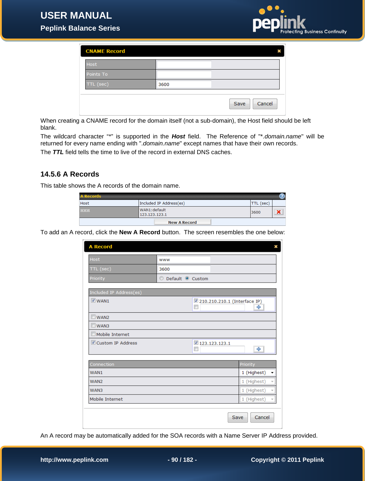 Page 90 of Pismolabs Technology P1630 Peplink Balance (Network Router) User Manual Peplink Balance