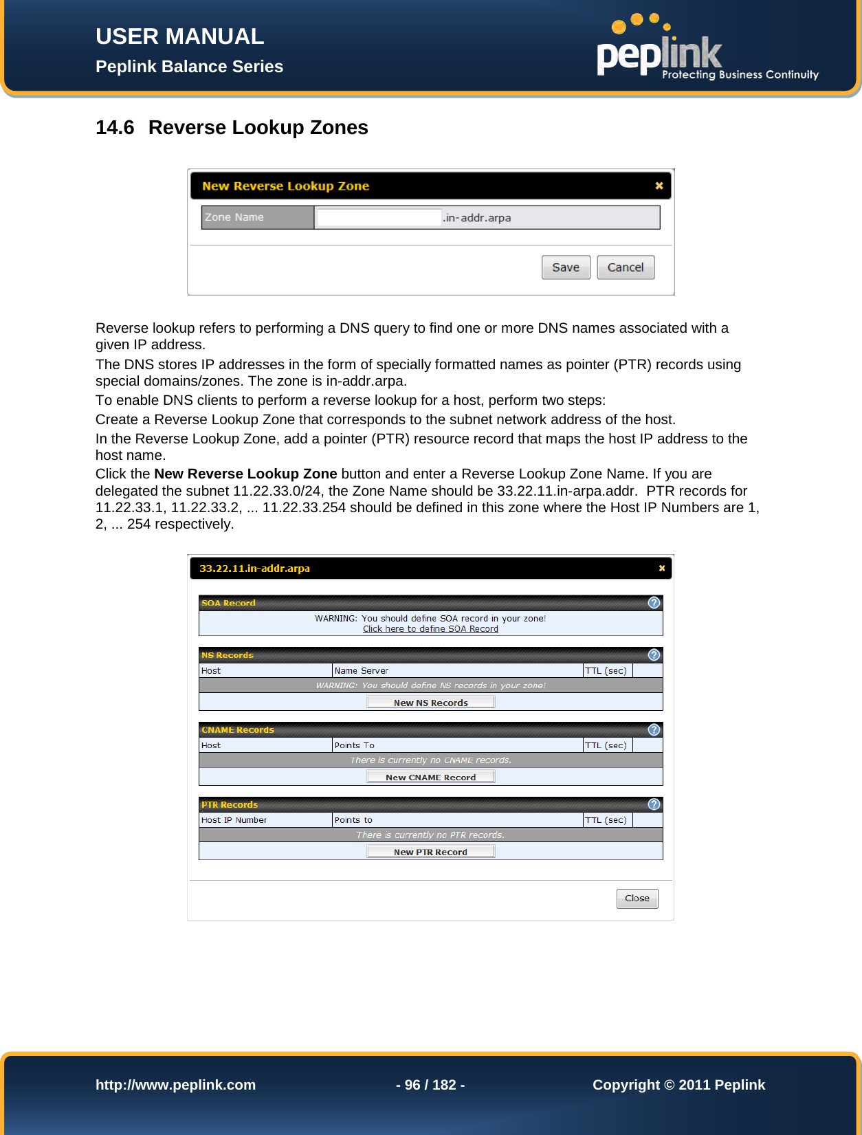 Page 96 of Pismolabs Technology P1630 Peplink Balance (Network Router) User Manual Peplink Balance