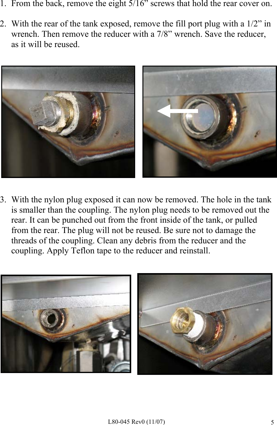 Page 5 of 12 - Pitco-Frialator Pitco-Frialator-Pe14D-Users-Manual L80-045 Manual Fill Rev 0