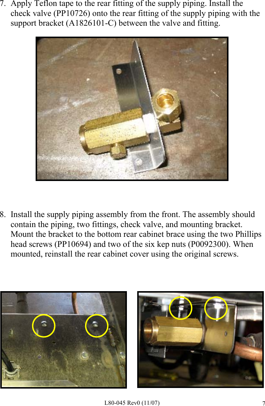 Page 7 of 12 - Pitco-Frialator Pitco-Frialator-Pe14D-Users-Manual L80-045 Manual Fill Rev 0