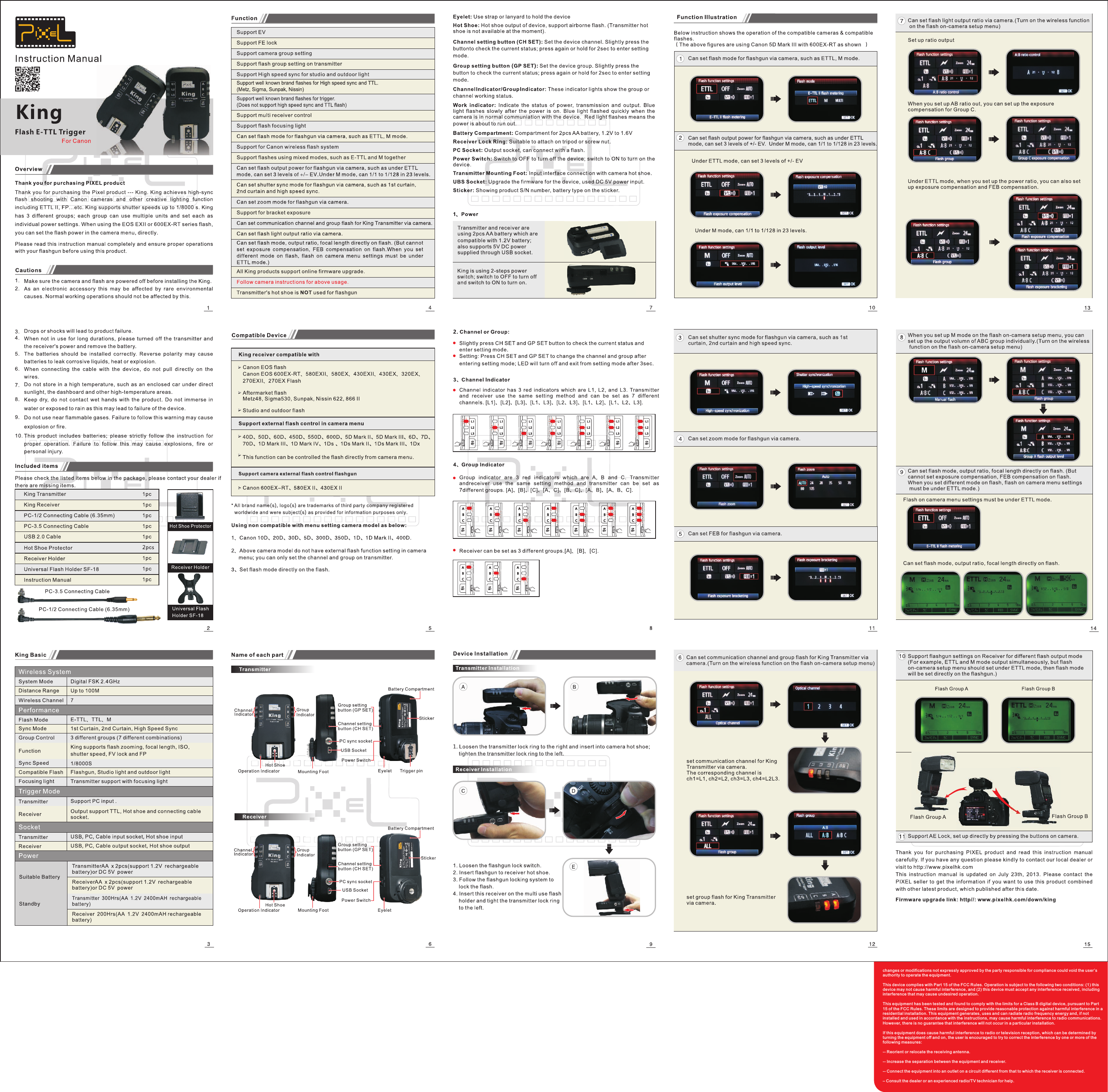 changes or modifications not expressly approved by the party responsible for compliance could void the user’s authority to operate the equipment.This device complies with Part 15 of the FCC Rules. Operation is subject to the following two conditions: (1) this device may not cause harmful interference, and (2) this device must accept any interference received, including interference that may cause undesired operation.This equipment has been tested and found to comply with the limits for a Class B digital device, pursuant to Part 15 of the FCC Rules. These limits are designed to provide reasonable protection against harmful interference in a residential installation. This equipment generates, uses and can radiate radio frequency energy and, if not installed and used in accordance with the instructions, may cause harmful interference to radio communications. However, there is no guarantee that interference will not occur in a particular installation.If this equipment does cause harmful interference to radio or television reception, which can be determined by turning the equipment off and on, the user is encouraged to try to correct the interference by one or more of the following measures:-- Reorient or relocate the receiving antenna.-- Increase the separation between the equipment and receiver.-- Connect the equipment into an outlet on a circuit different from that to which the receiver is connected.– Consult the dealer or an experienced radio/TV technician for help.