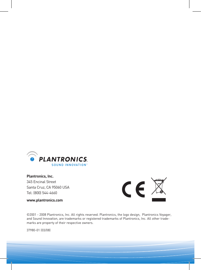 Page 4 of 4 - Plantronics Plantronics-Apc-4-Users-Manual- Quick Start Guide  Plantronics-apc-4-users-manual