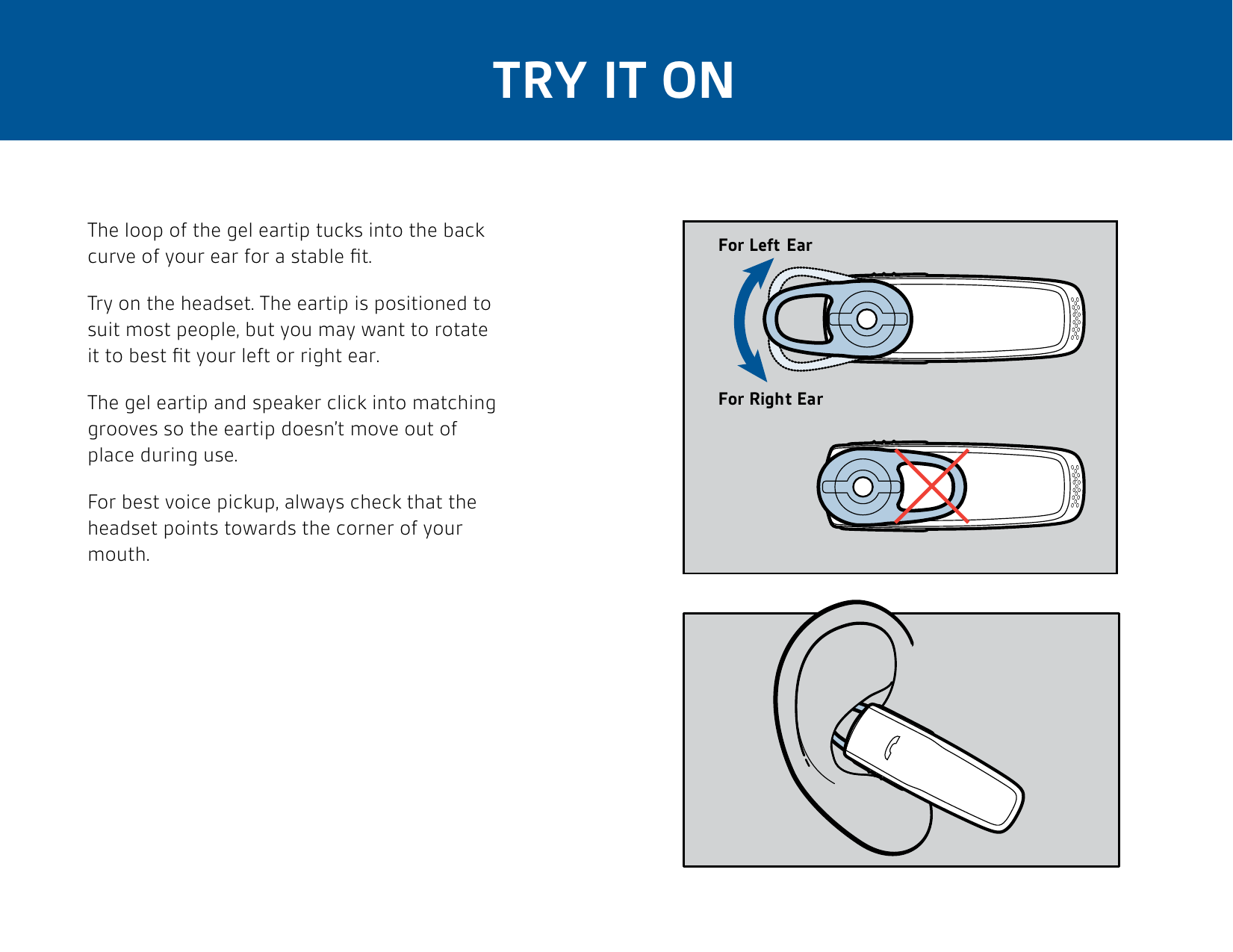 Page 4 of 7 - Plantronics Plantronics-M55-Owners-Manual