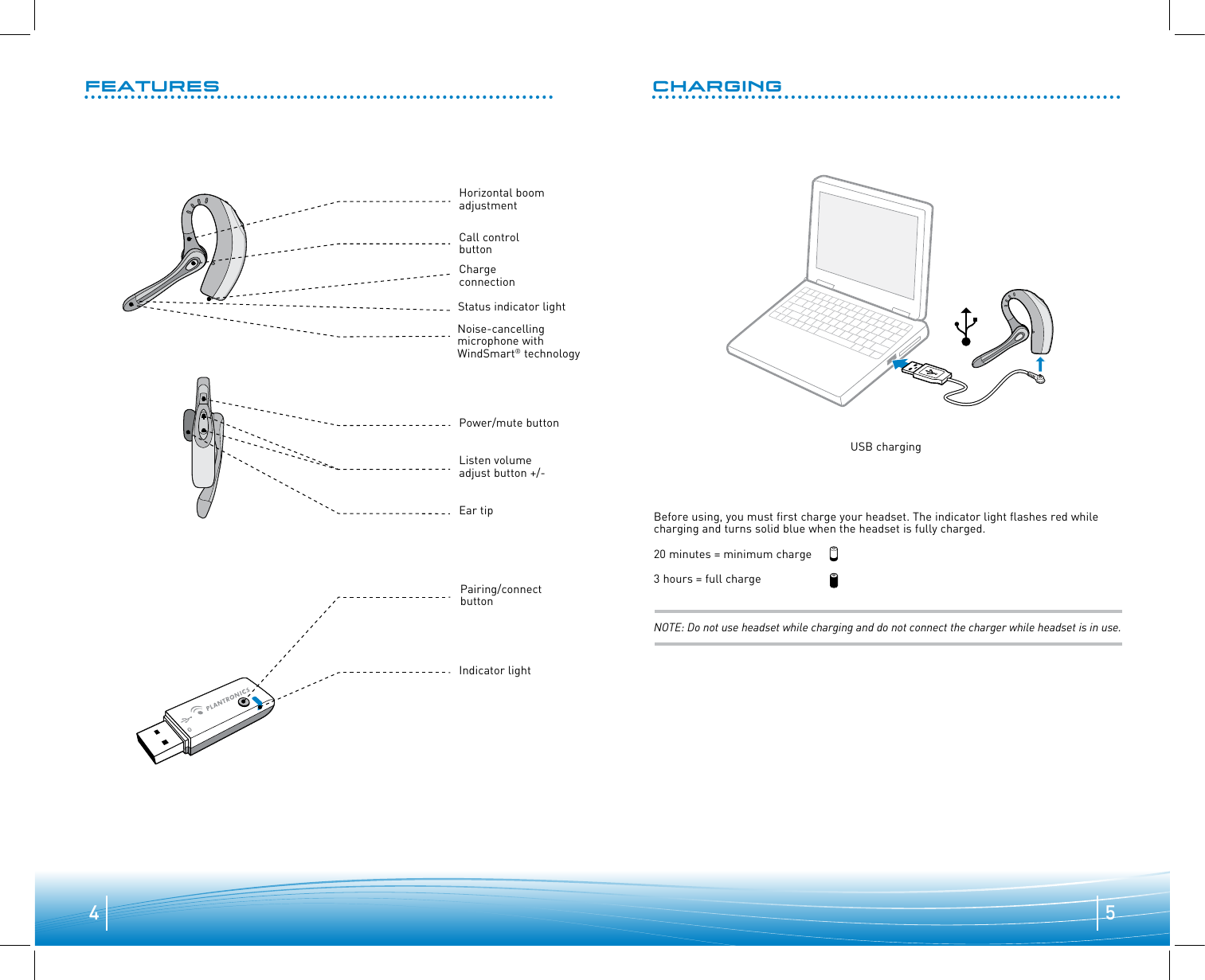 Page 3 of 11 - Plantronics Plantronics-Plantronics-Bluetooth-Headset-910-Users-Manual- .Audio 910 User Guide Plantronics-plantronics-bluetooth-headset-910-users-manual