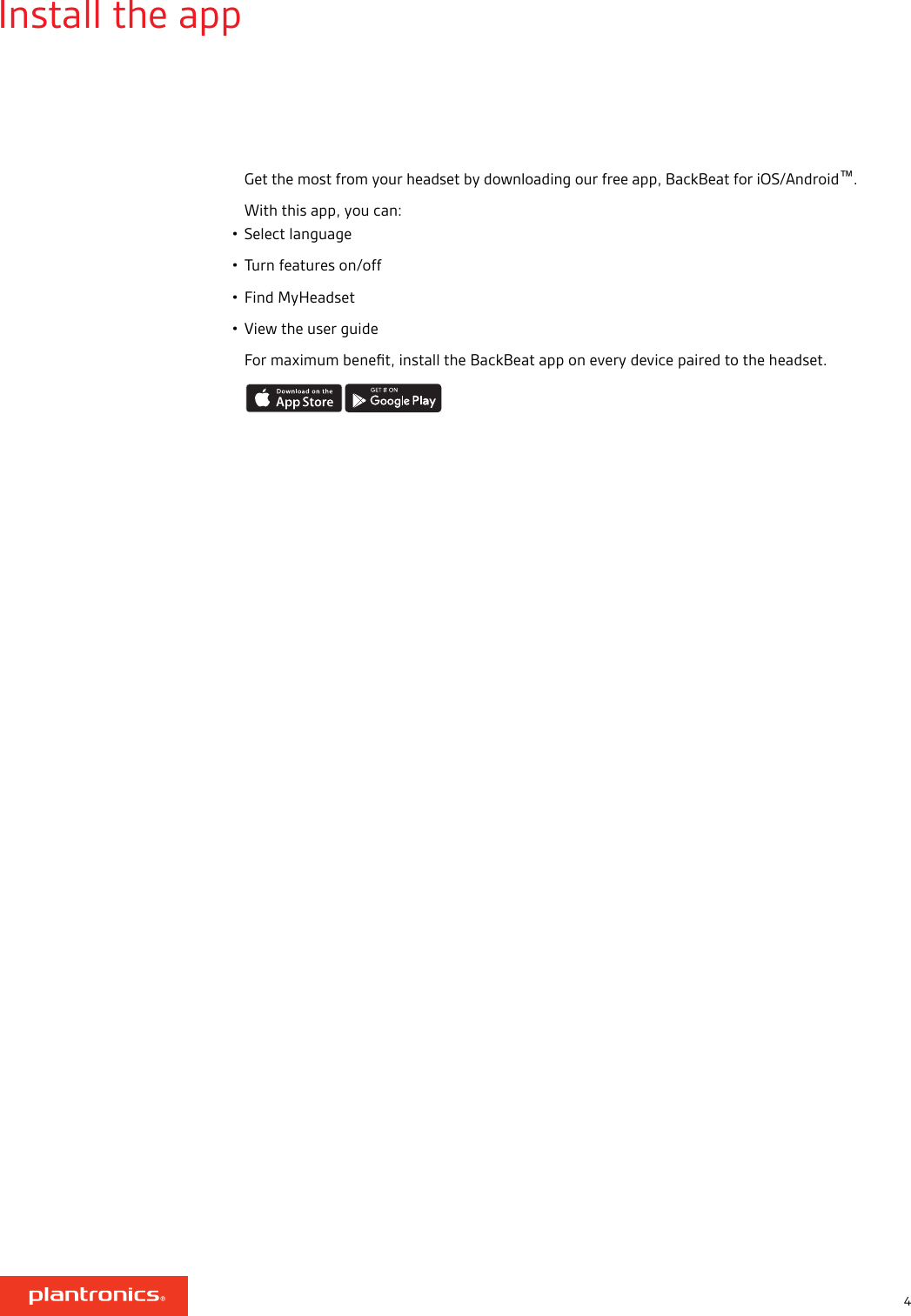 Page 4 of 10 - Plantronics Backbeat-fit-350