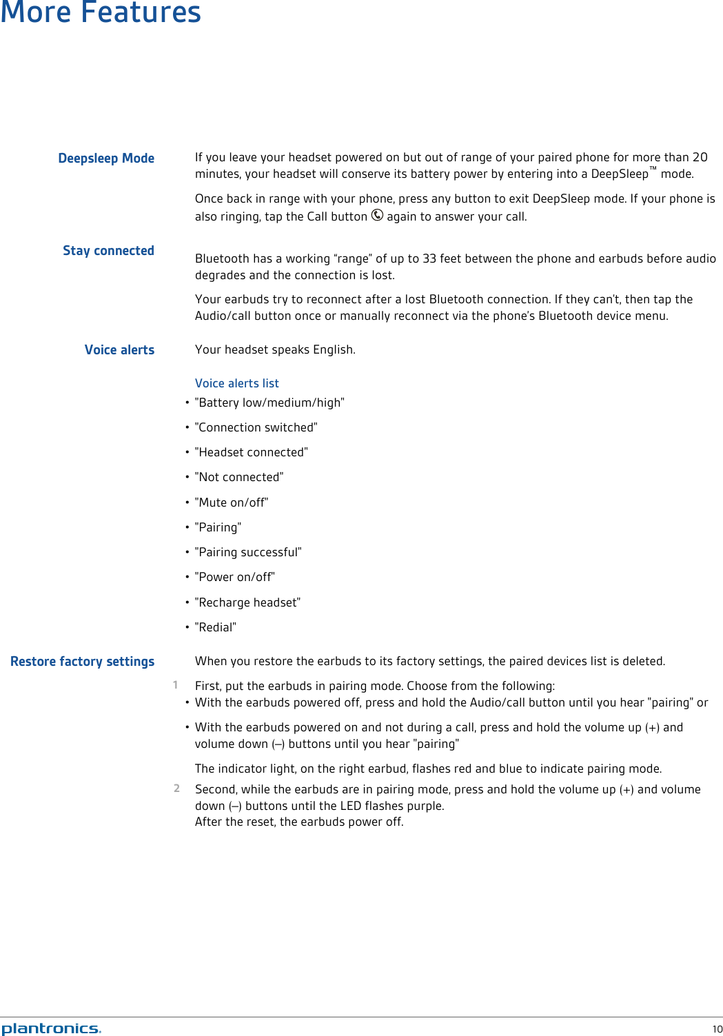 Page 10 of 12 - Plantronics  Backbeat-go-2-ug
