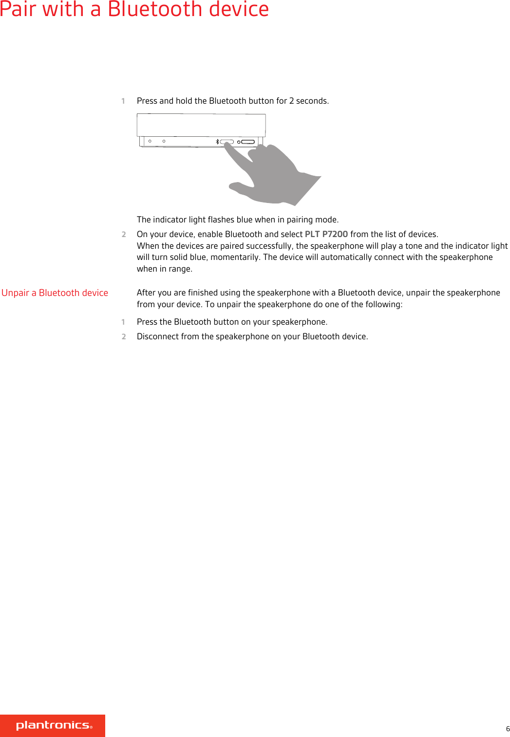 Plantronics Calisto 7200 ug