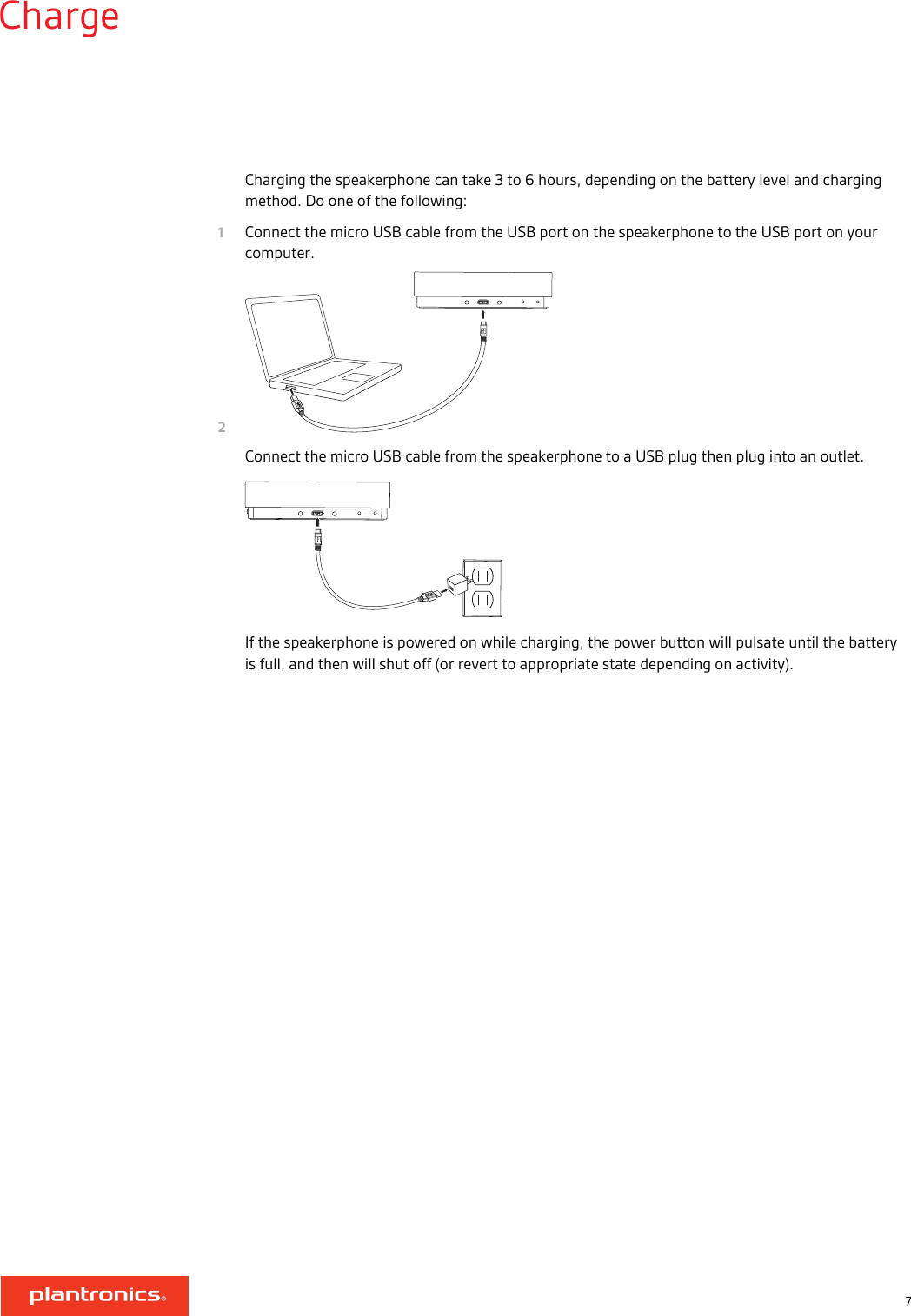 Page 7 of 12 - Plantronics  Calisto-7200-ug