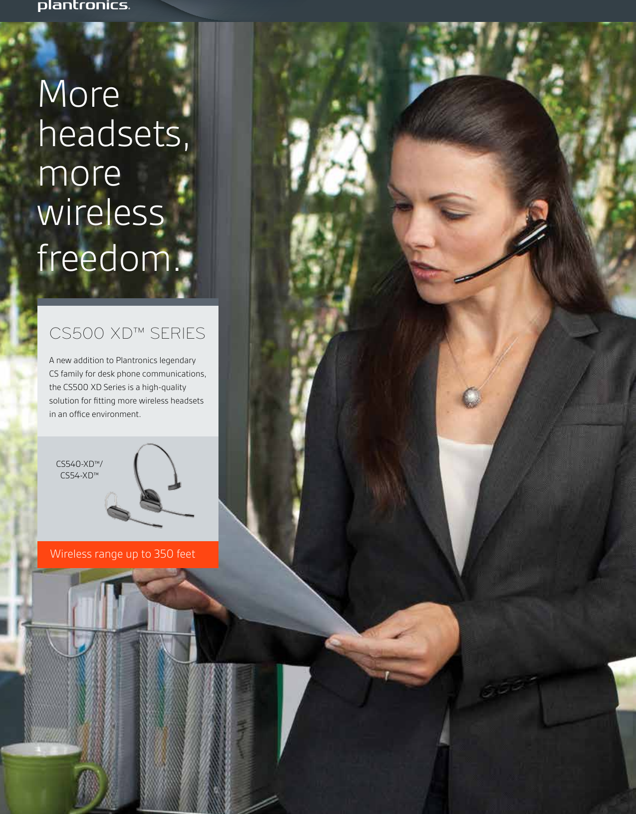 Page 1 of 2 - Plantronics  Cs500-xd-ps