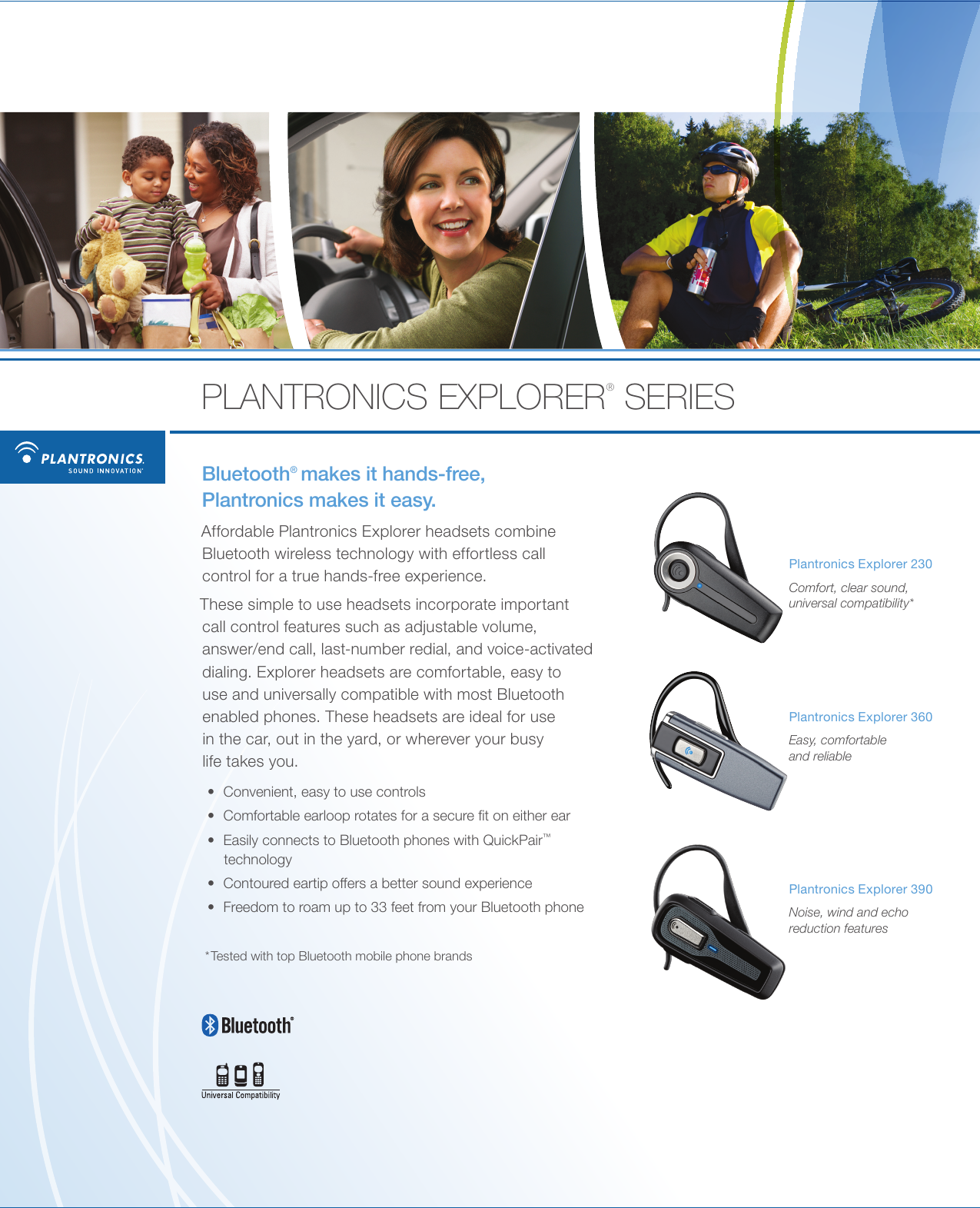 Page 1 of 2 - Plantronics  Explorer-family-ps