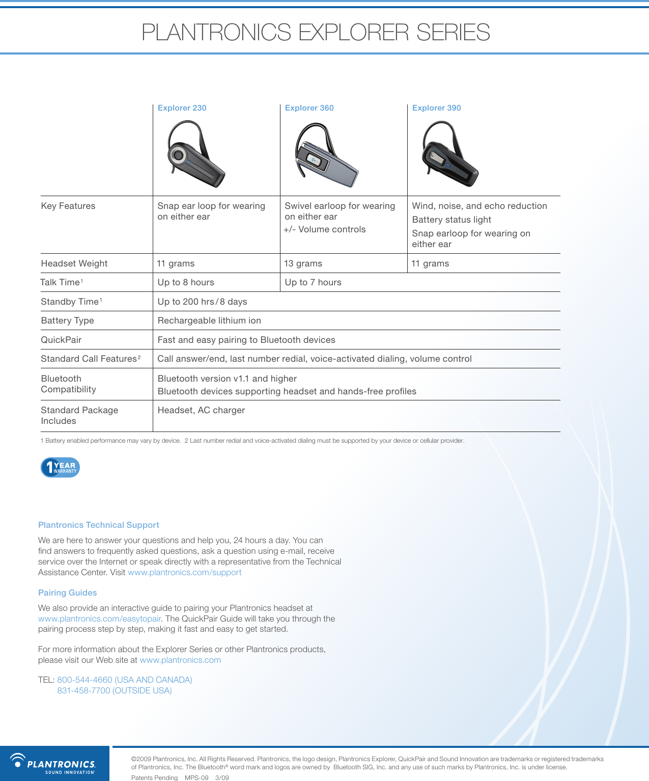 Page 2 of 2 - Plantronics  Explorer-family-ps