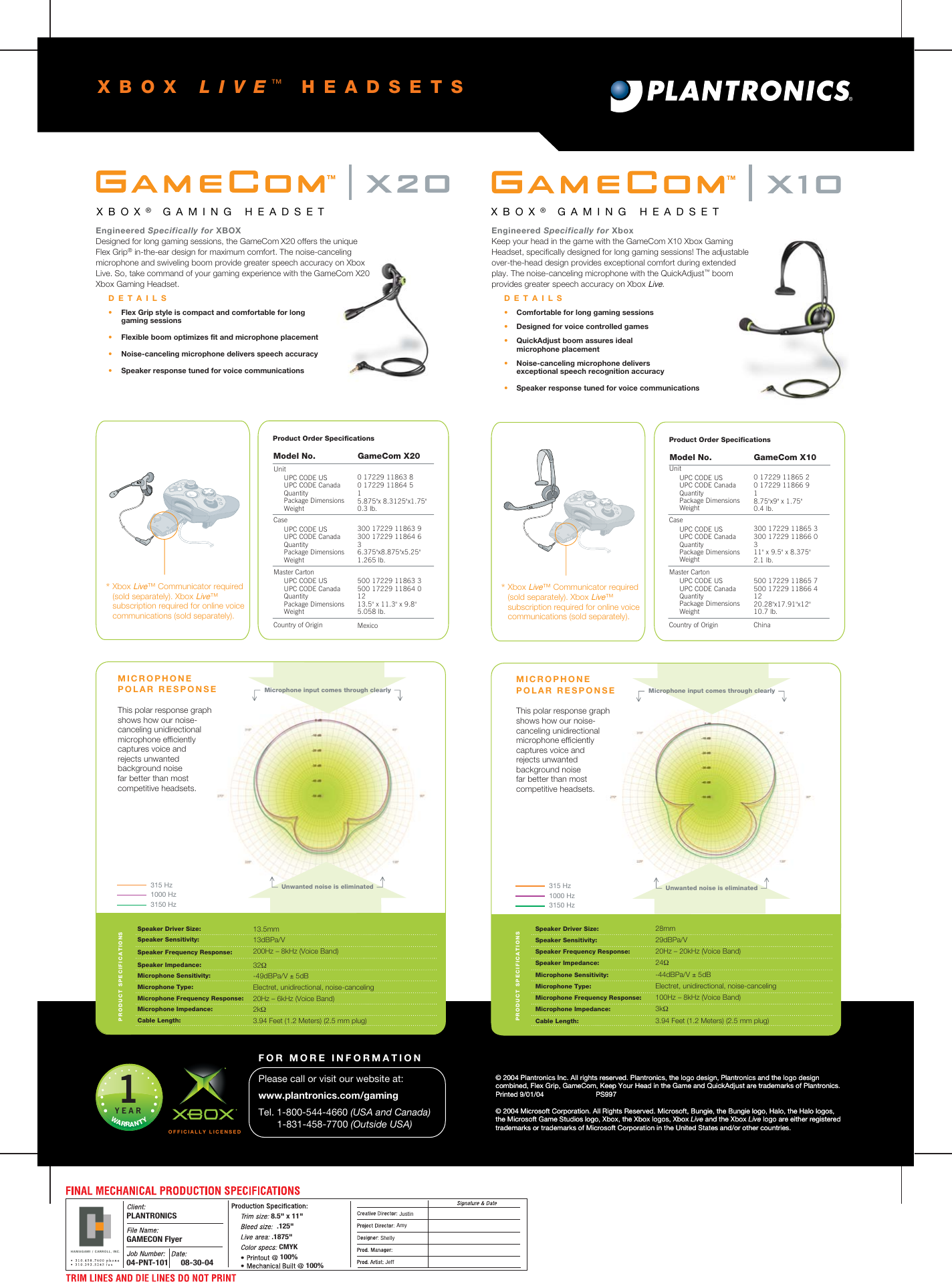 Page 2 of 2 - Plantronics 04-PNT-101 XBOX COVER Gamecom-x10-x20-ps