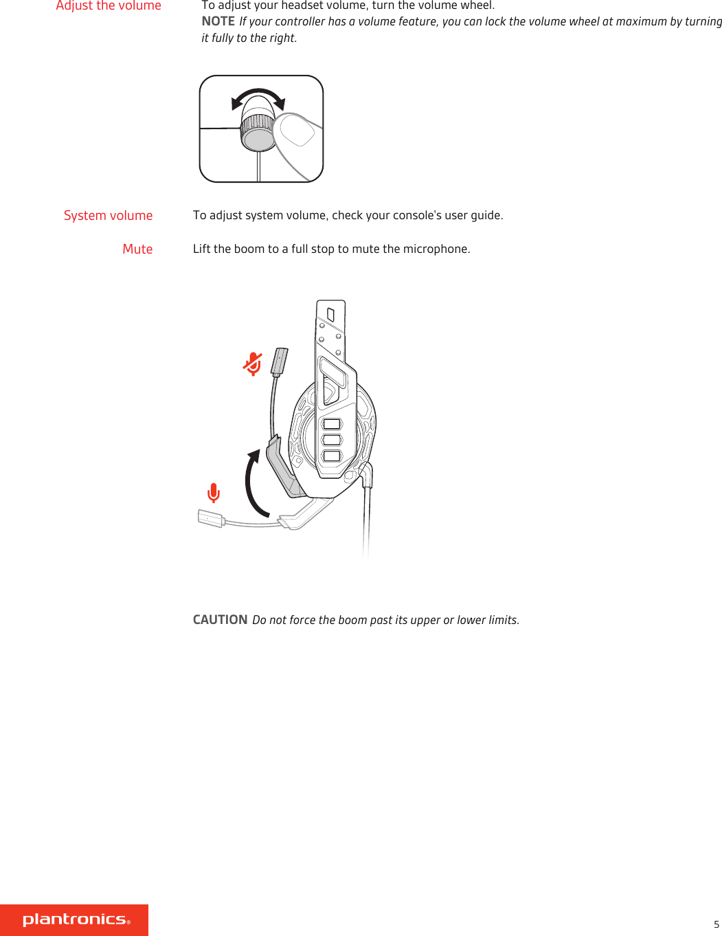 Page 5 of 6 - Plantronics  Rig-500-pro-ug