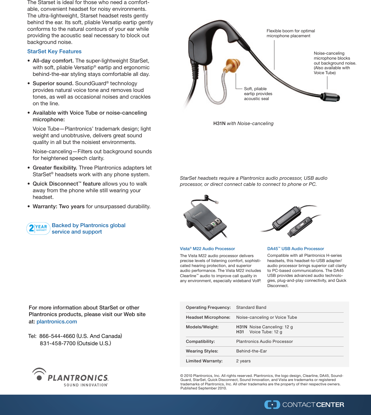 Page 1 of 1 - Plantronics  Starset-ps