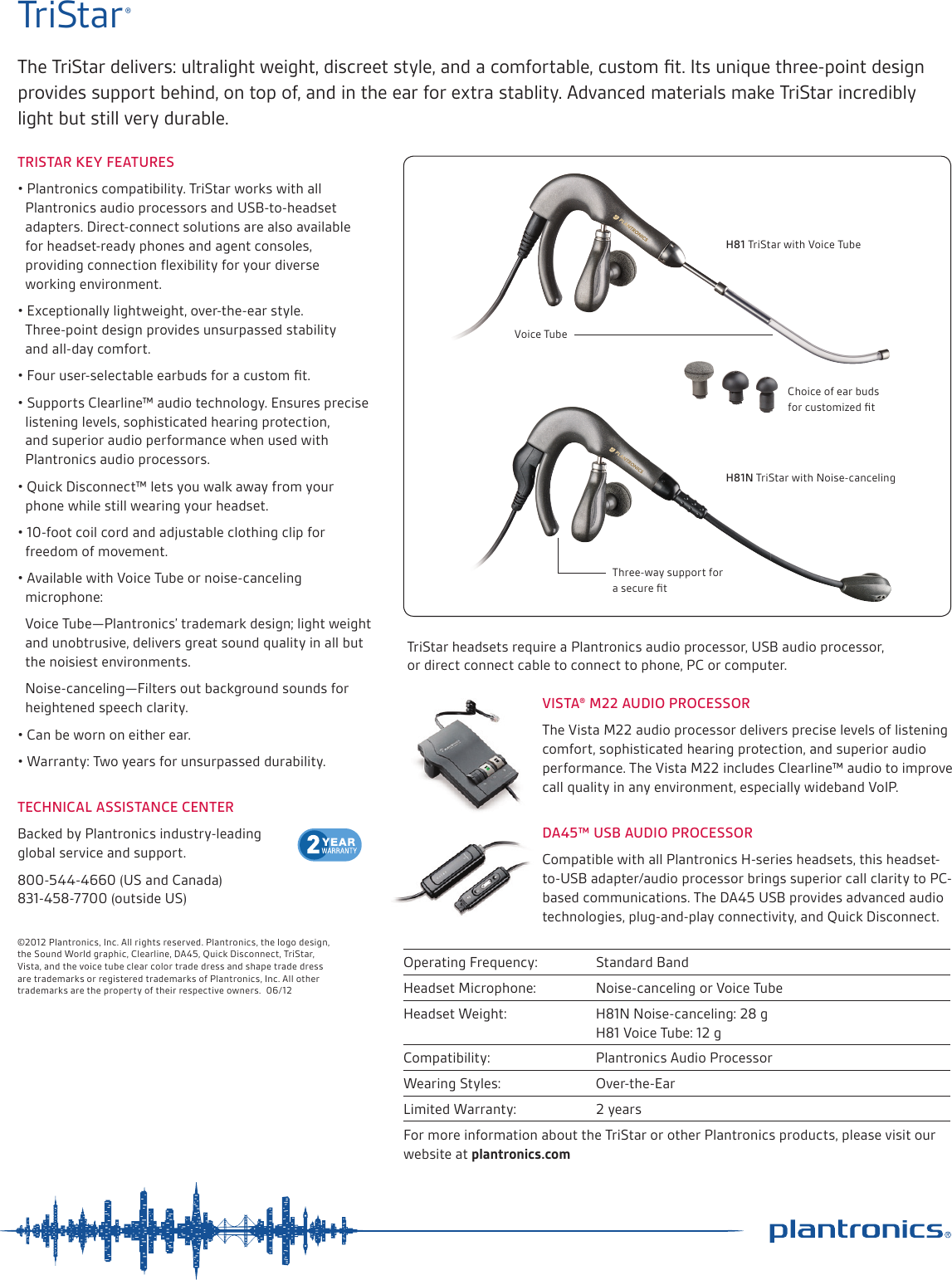 Page 2 of 2 - Plantronics 1151_TriStar_PS_060112 Tristar-ps