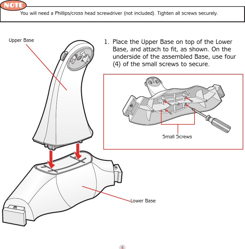Page 5 of 12 - Playskool Playskool-2-In-1-Infant-Gym-08662-Users-Manual-  Playskool-2-in-1-infant-gym-08662-users-manual