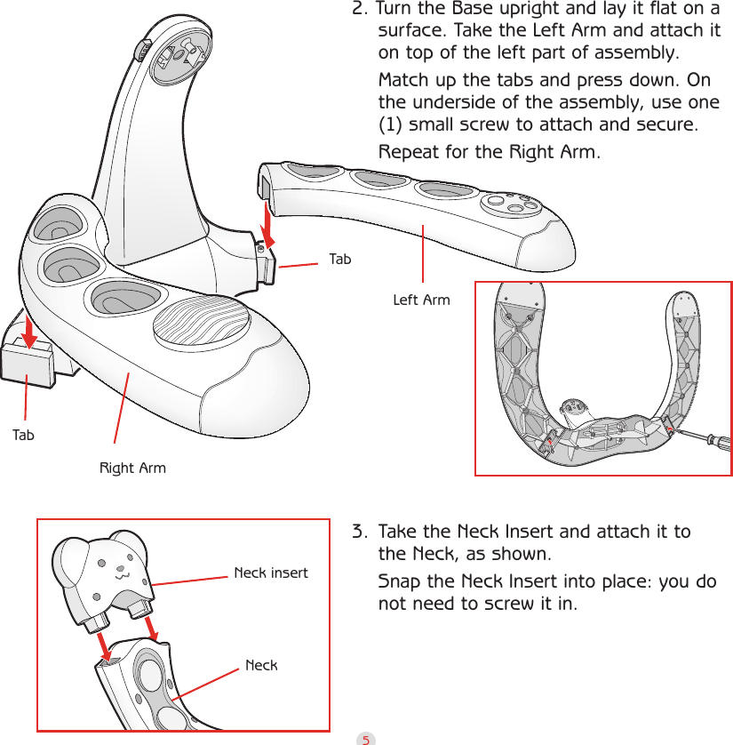 Page 6 of 12 - Playskool Playskool-2-In-1-Infant-Gym-08662-Users-Manual-  Playskool-2-in-1-infant-gym-08662-users-manual