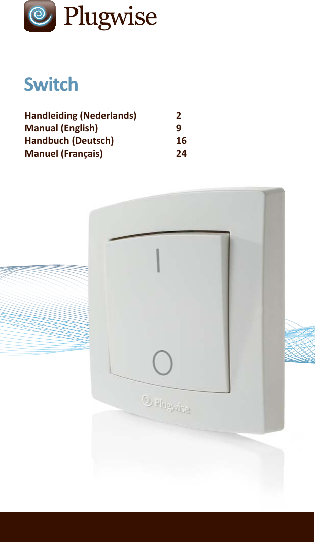 Page 1 of Plugwise SWITCH Plugwise Network Device User Manual 15a ZB9 SWITCH  INTL