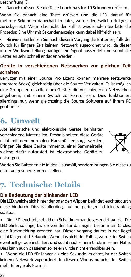 Page 22 of Plugwise SWITCH Plugwise Network Device User Manual 15a ZB9 SWITCH  INTL