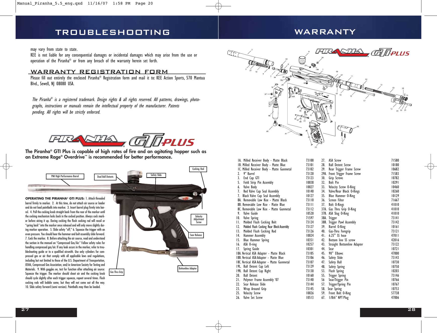 Page 11 of 12 - Pmi Pmi-Piranha-Gti-Plus-Users-Manual-  Pmi-piranha-gti-plus-users-manual