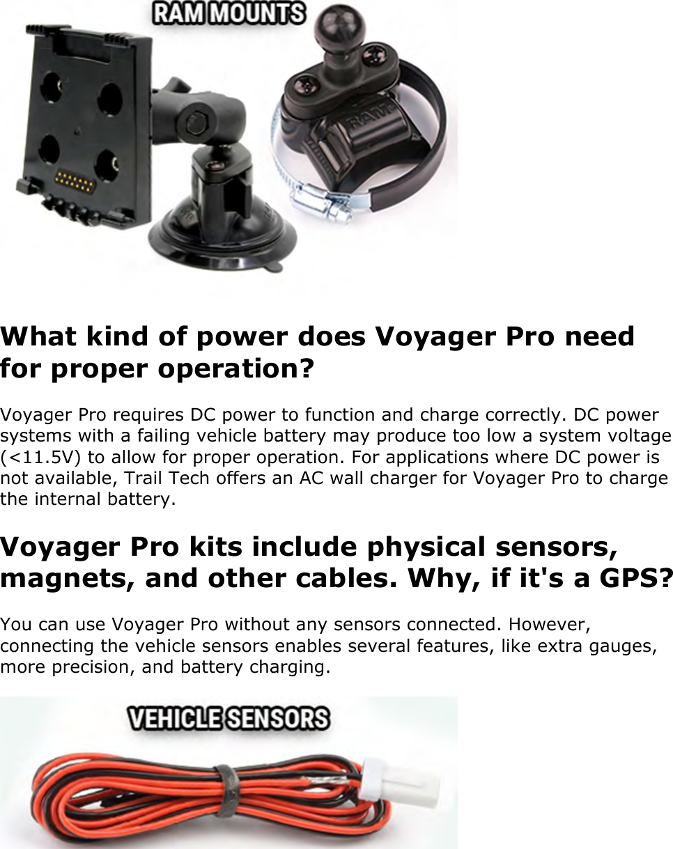 Page 4 of Polaris T001 Voyager Pro User Manual Voyager Pro Users Manual r 3x