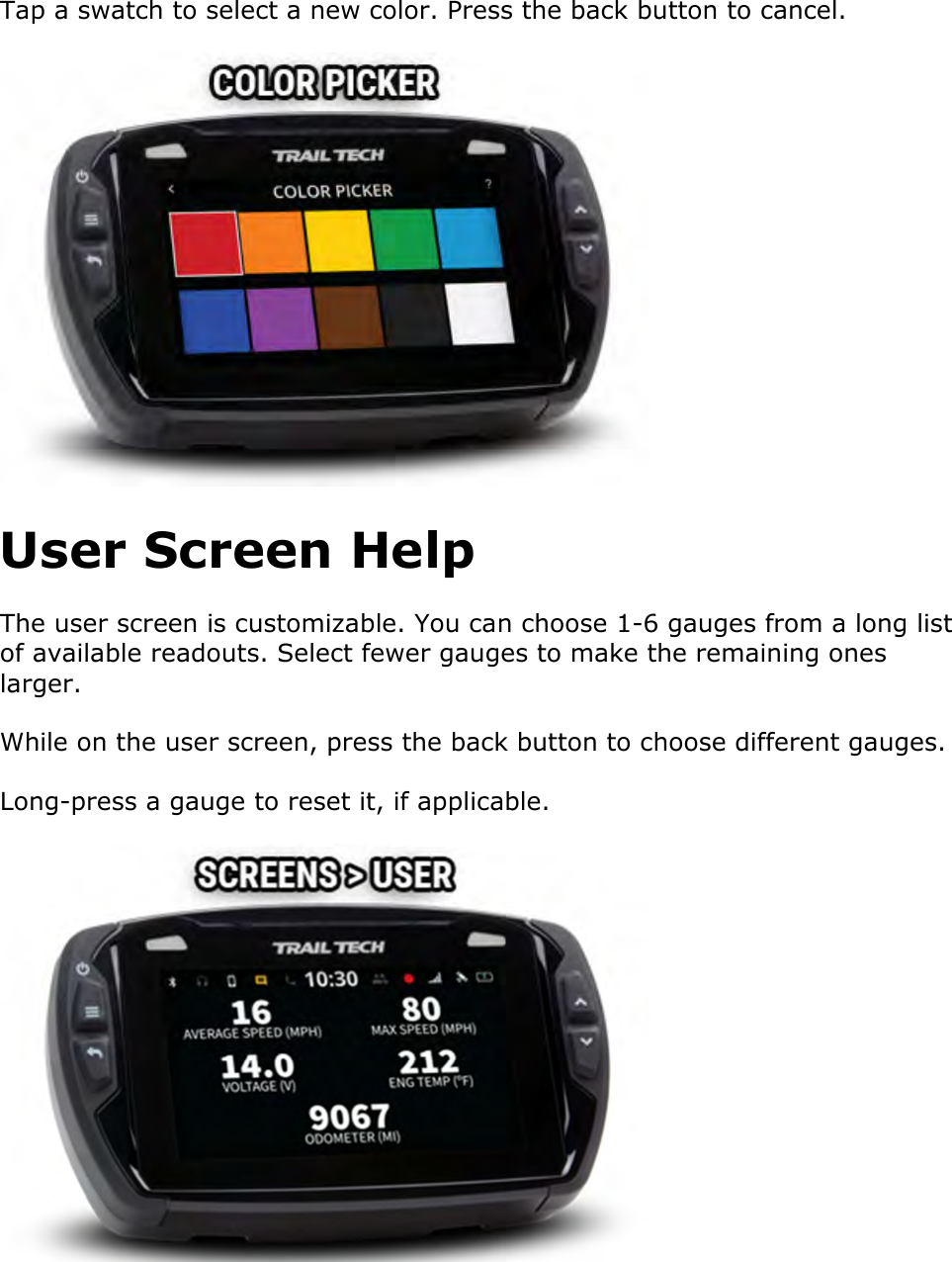 Page 44 of Polaris T001 Voyager Pro User Manual Voyager Pro Users Manual r 3x