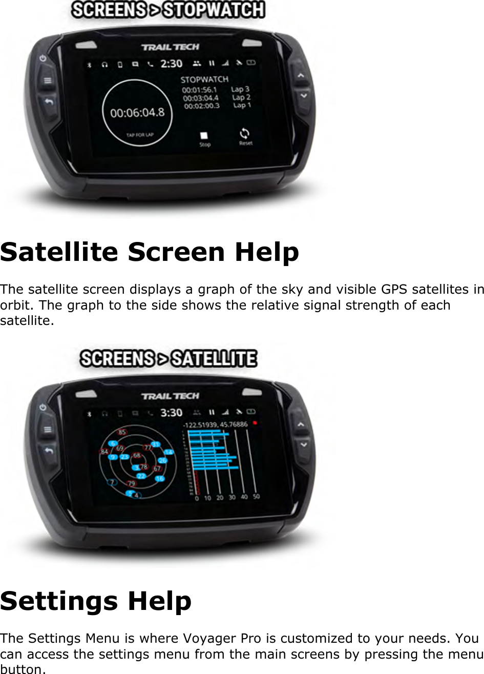 Page 50 of Polaris T001 Voyager Pro User Manual Voyager Pro Users Manual r 3x