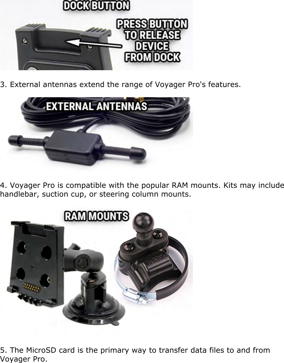 Page 7 of Polaris T001 Voyager Pro User Manual Voyager Pro Users Manual r 3x