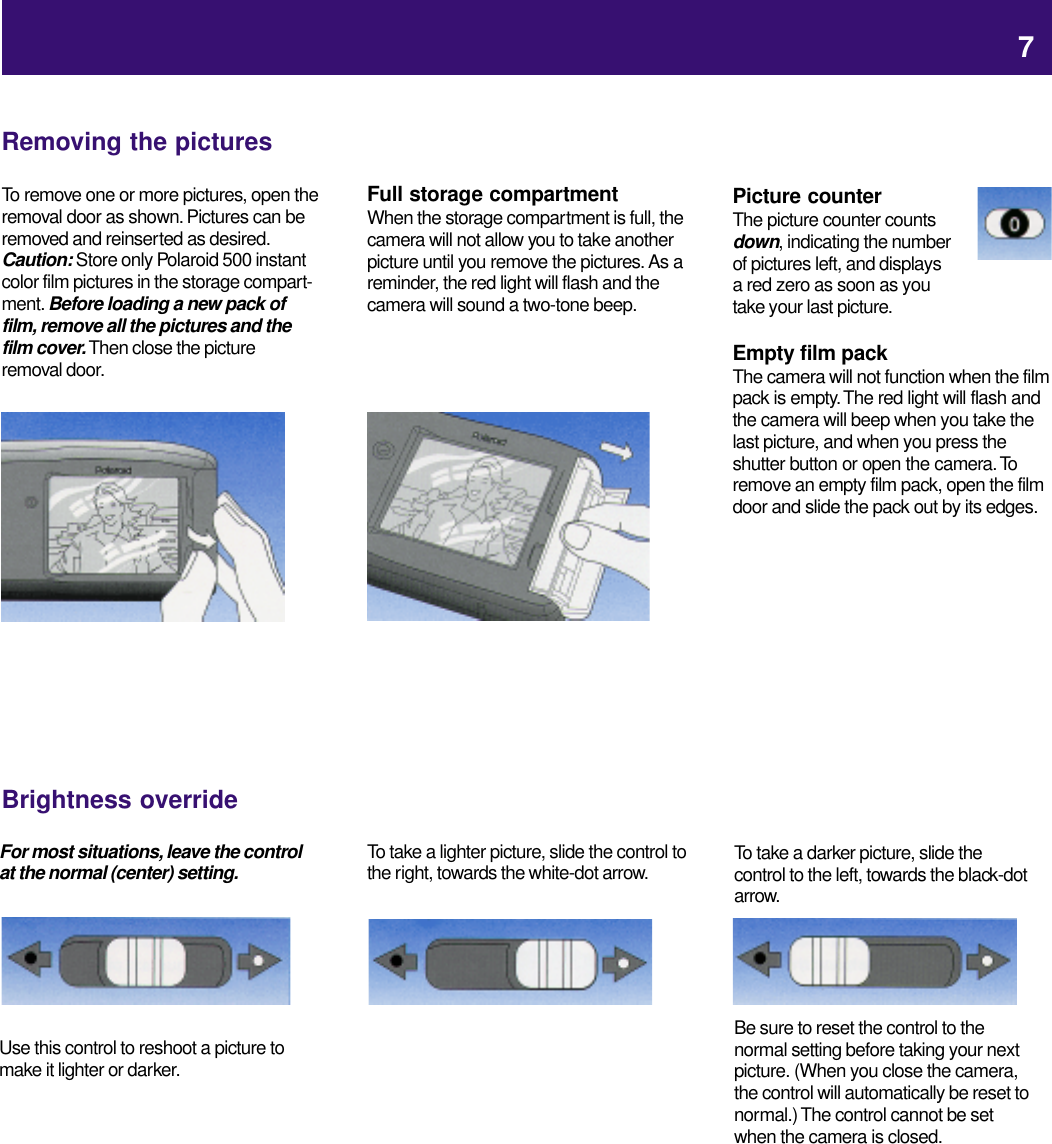 Page 7 of 10 - Polaroid Polaroid-Captiva-Slr-Users-Manual- Captiva User Guide  Polaroid-captiva-slr-users-manual