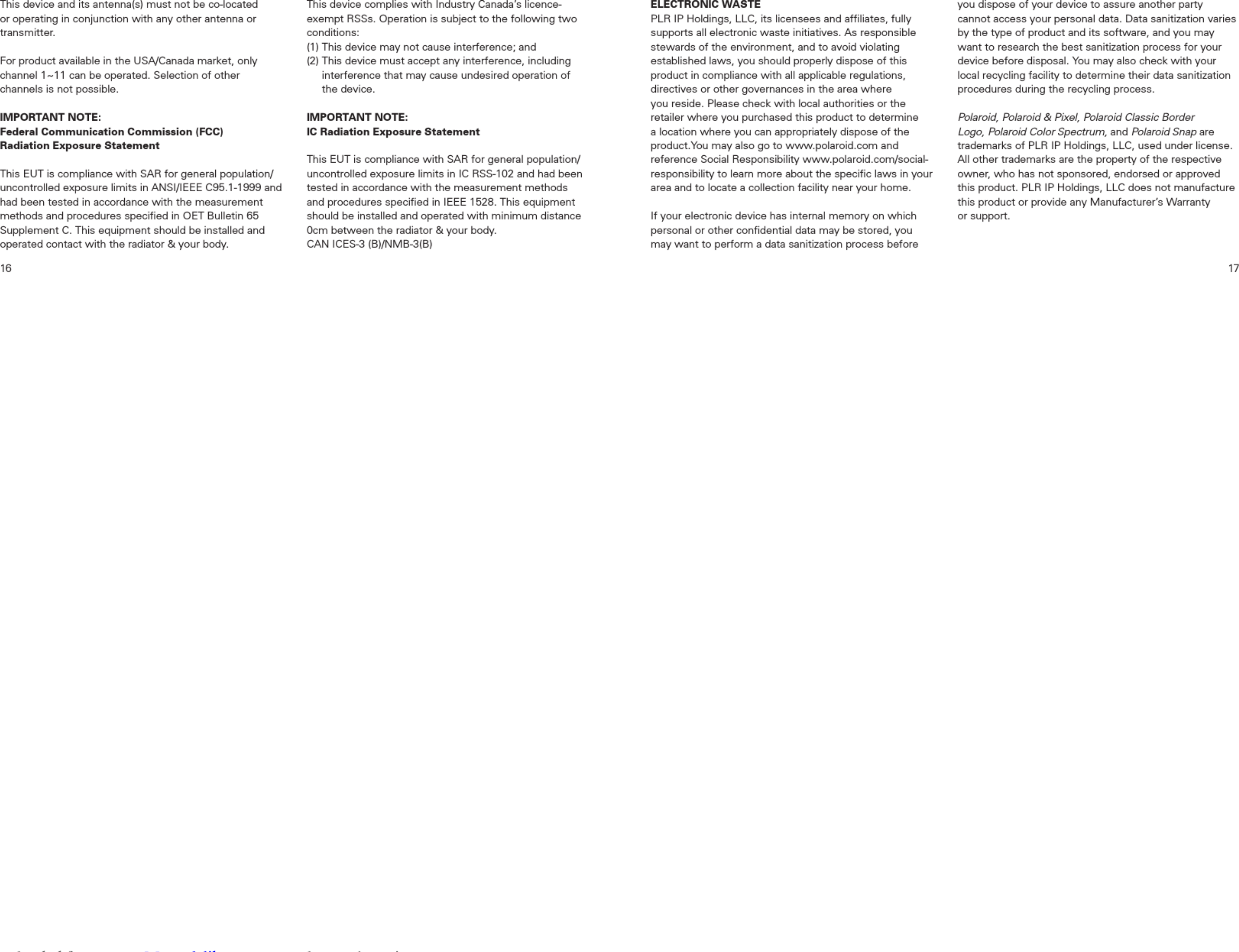 Page 10 of 12 - Polaroid Polaroid-Snap-User-Manual- Polaroid-snap-user-manual-1003099  Polaroid-snap-user-manual