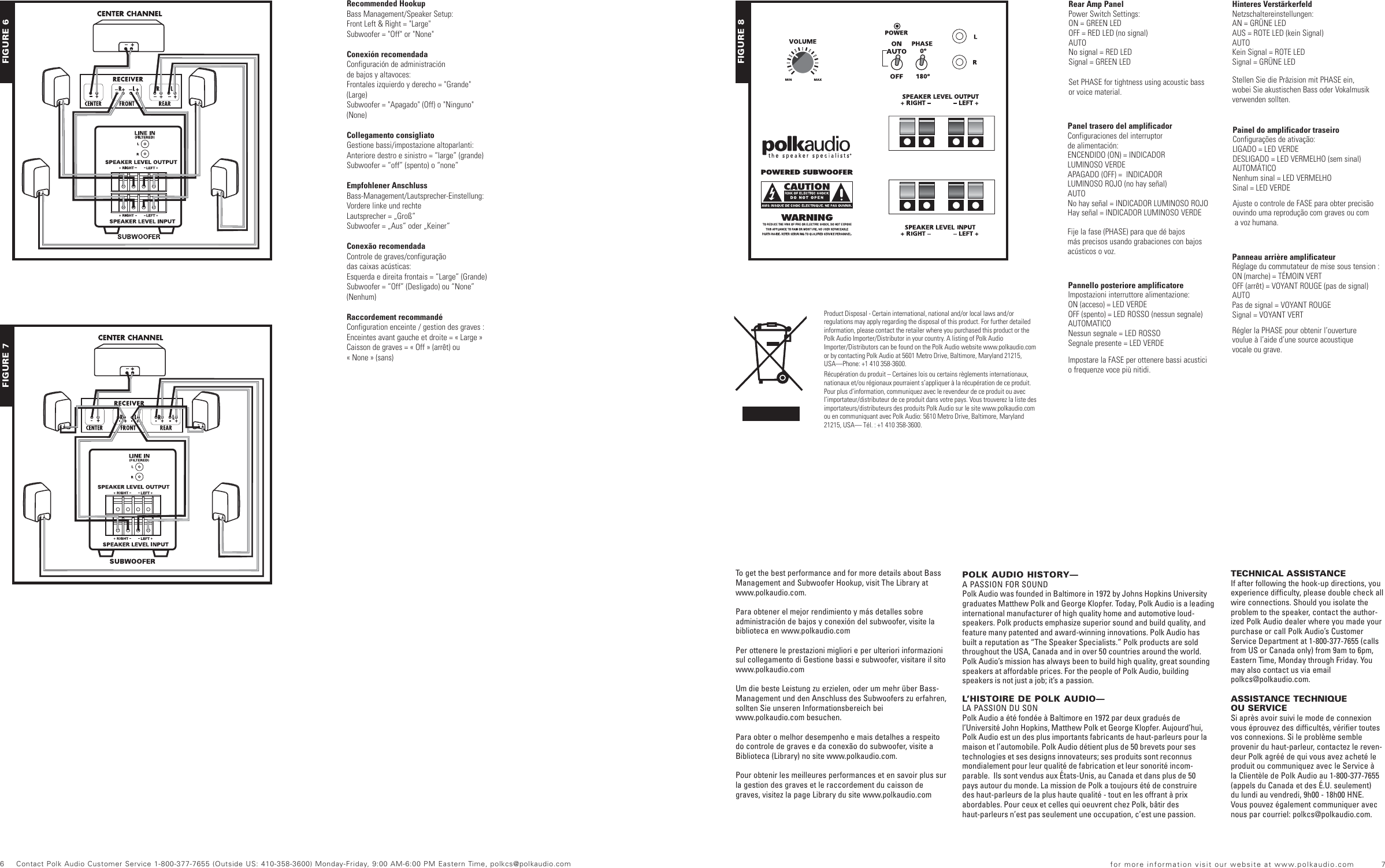 Page 4 of 5 - Polk-Audio Polk-Audio-Compact-5-1-Audio-System-Rm6880-Users-Manual-  Polk-audio-compact-5-1-audio-system-rm6880-users-manual