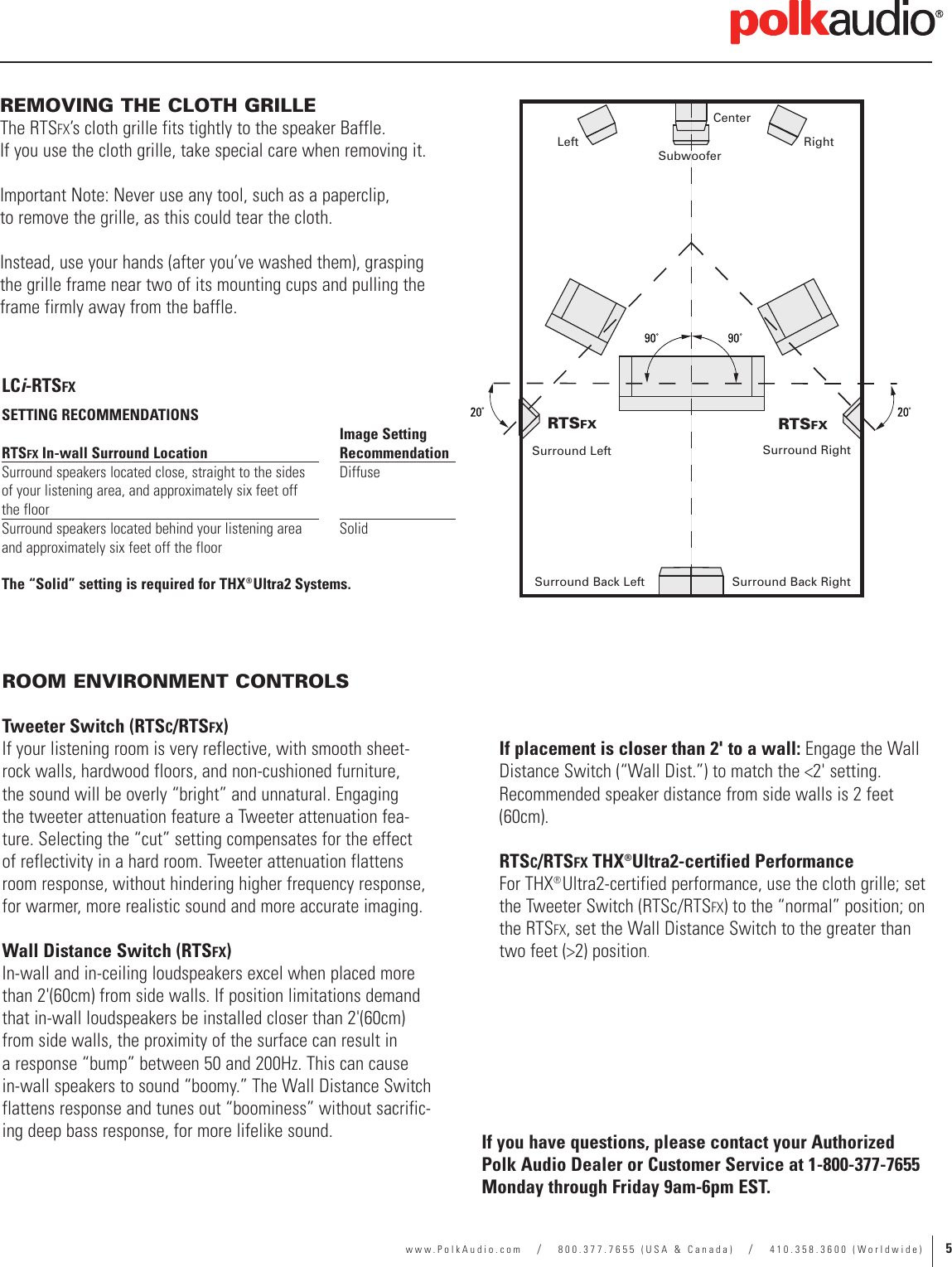 Page 5 of 5 - Polk-Audio Polk-Audio-Lci-Rtsc-Users-Manual- CustomInstallFactSheet_  Polk-audio-lci-rtsc-users-manual