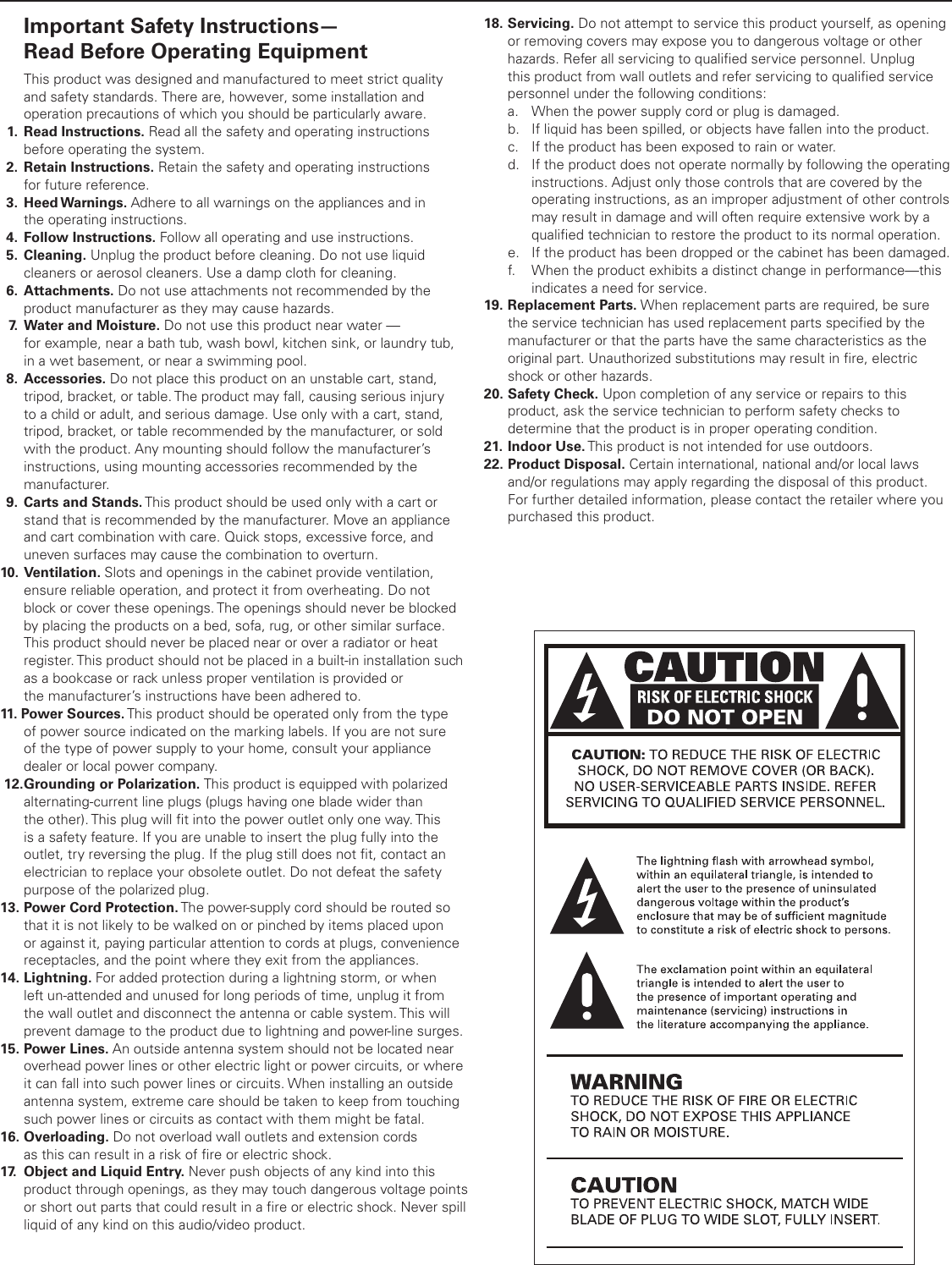 Page 5 of 6 - Polk-Audio Polk-Audio-Radio-Hdx3-Users-Manual-  Polk-audio-radio-hdx3-users-manual