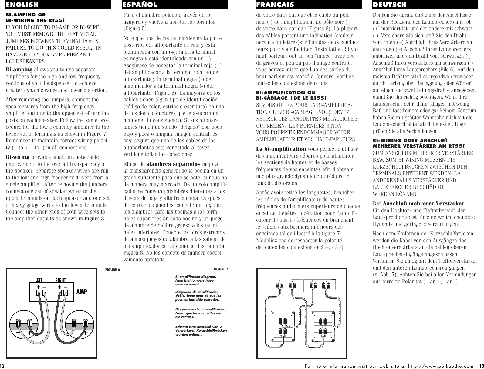 Page 7 of 12 - Polk-Audio Polk-Audio-Rt15-Users-Manual- RTi Manual  Polk-audio-rt15-users-manual