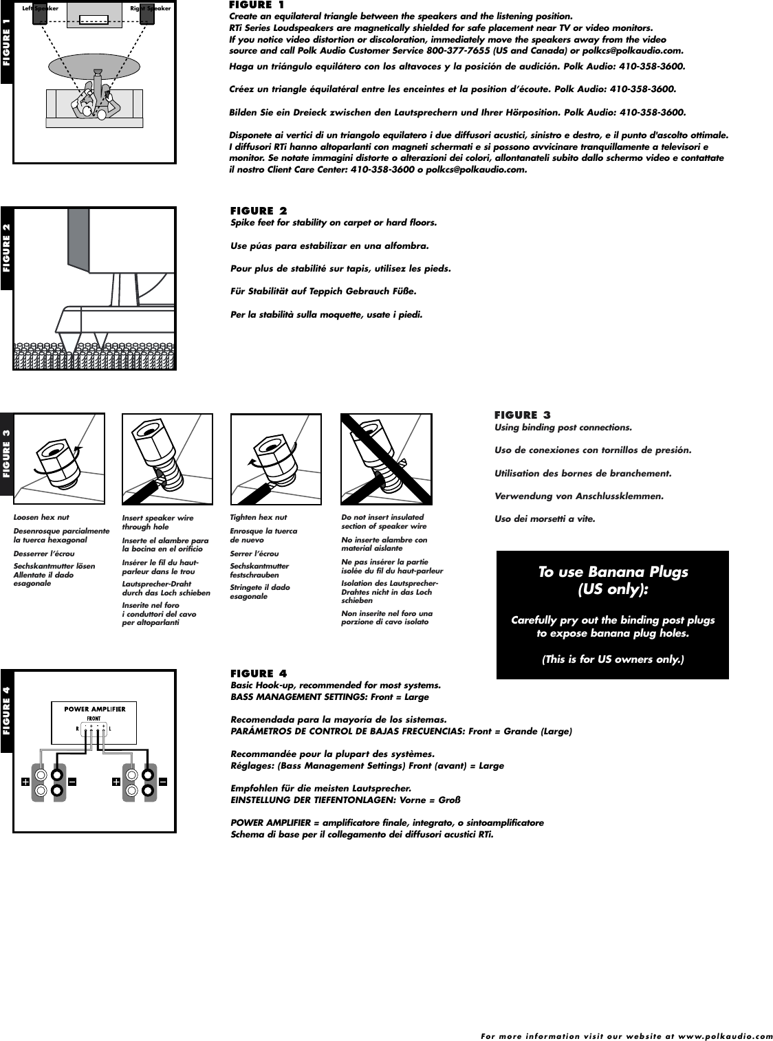 Page 3 of 8 - Polk-Audio Polk-Audio-Rti12-Users-Manual- RTi_4_6_8_10_12_MN  Polk-audio-rti12-users-manual