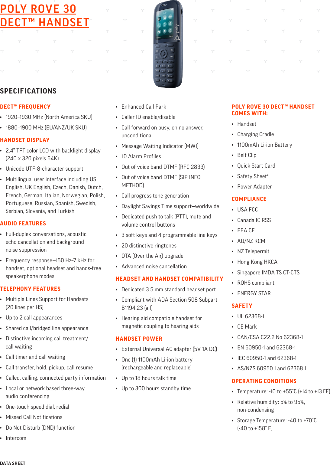 Page 2 of 10 - Poly  Poly-rove-dect-ip-phone-solution-en