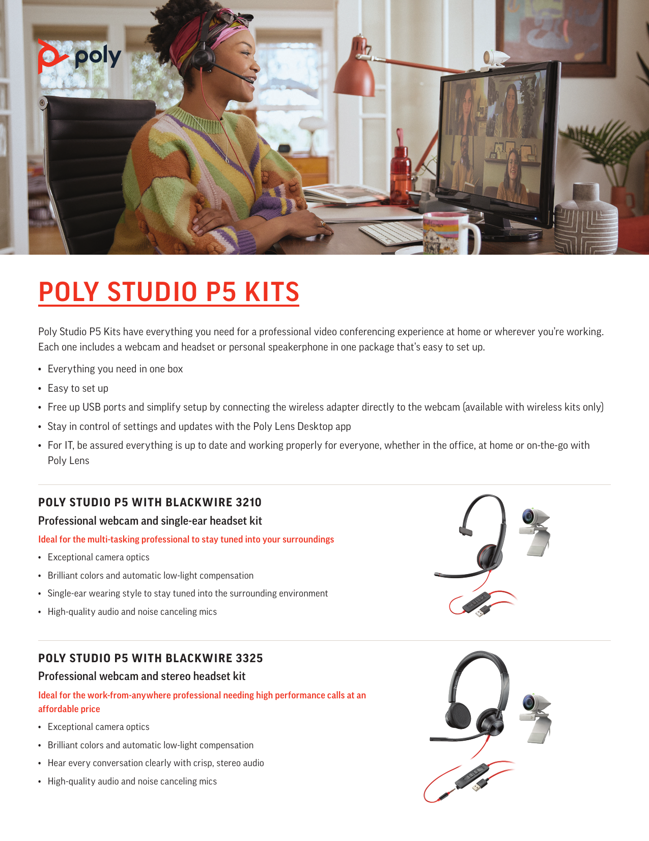 Page 1 of 2 - Poly Studio P5 Series Kits Brochure Studio-p5-kit-brochure-en
