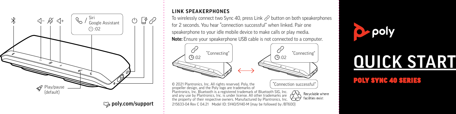 Page 2 of 2 - Poly  Sync-40-qsg-en