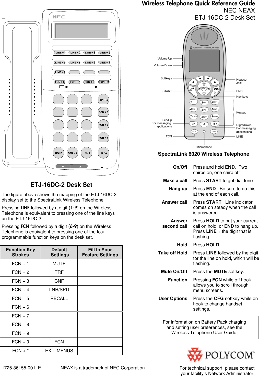 Page 1 of 1 - Polycom Polycom-Etj-16Dc-2-Users-Manual- L+ QRG Polycom-etj-16dc-2-users-manual
