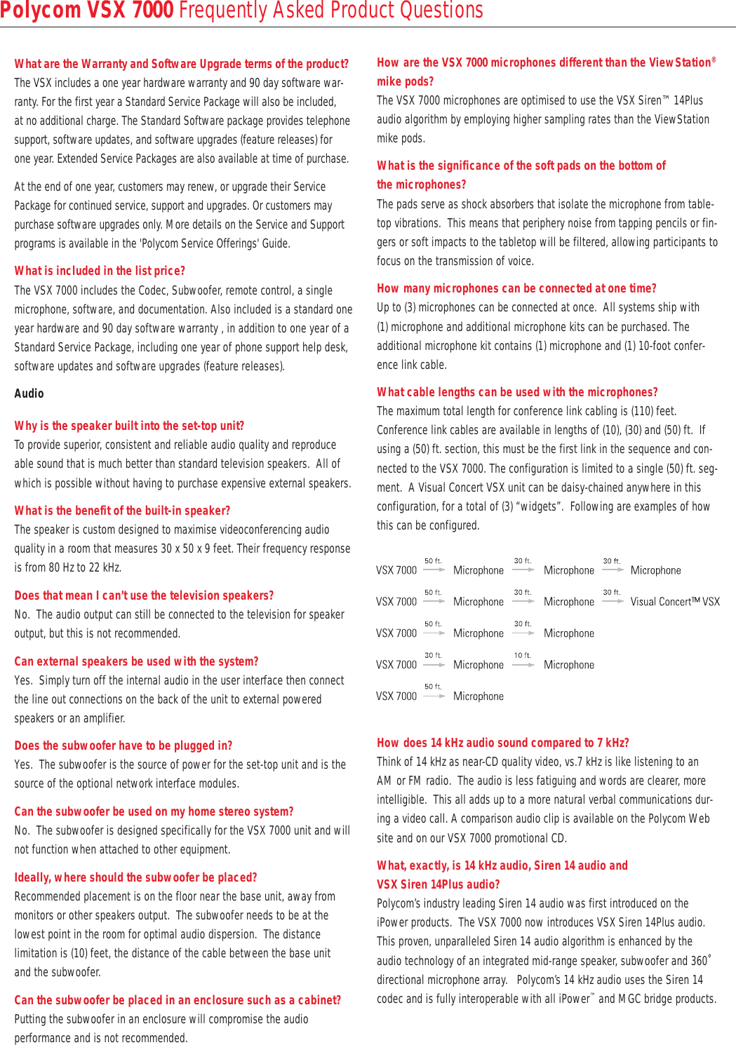 Page 2 of 4 - Polycom Vsx7000 VSX_FAQ9.24.03 User Manual  To The B5d480ca-f2cd-4462-bbb1-be21a1472f2e