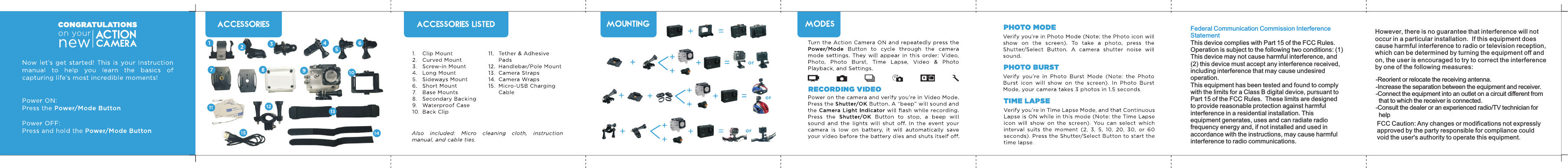 --Increase the separation between the equipment and receiver.-Connect the equipment into an outlet on a circuit different from   that to which the receiver is connected.-Consult the dealer or an experienced radio/TV technician for   helpReorient or relocate the receiving antenna.FCC Caution: Any changes or modifications not expressly approved by the party responsible for compliance could void the user's authority to operate this equipment.However, there is no guarantee that interference will not occur in a particular installation.  If this equipment does cause harmful interference to radio or television reception, which can be determined by turning the equipment off and on, the user is encouraged to try to correct the interference by one of the following measures:Federal Communication Commission Interference StatementThis device complies with Part 15 of the FCC Rules. Operation is subject to the following two conditions: (1) This device may not cause harmful interference, and (2) this device must accept any interference received, including interference that may cause undesired operation.This equipment has been tested and found to comply with the limits for a Class B digital device, pursuant to Part 15 of the FCC Rules.  These limits are designed to provide reasonable protection against harmful interference in a residential installation. This equipment generates, uses and can radiate radio frequency energy and, if not installed and used in accordance with the instructions, may cause harmful interference to radio communications. 