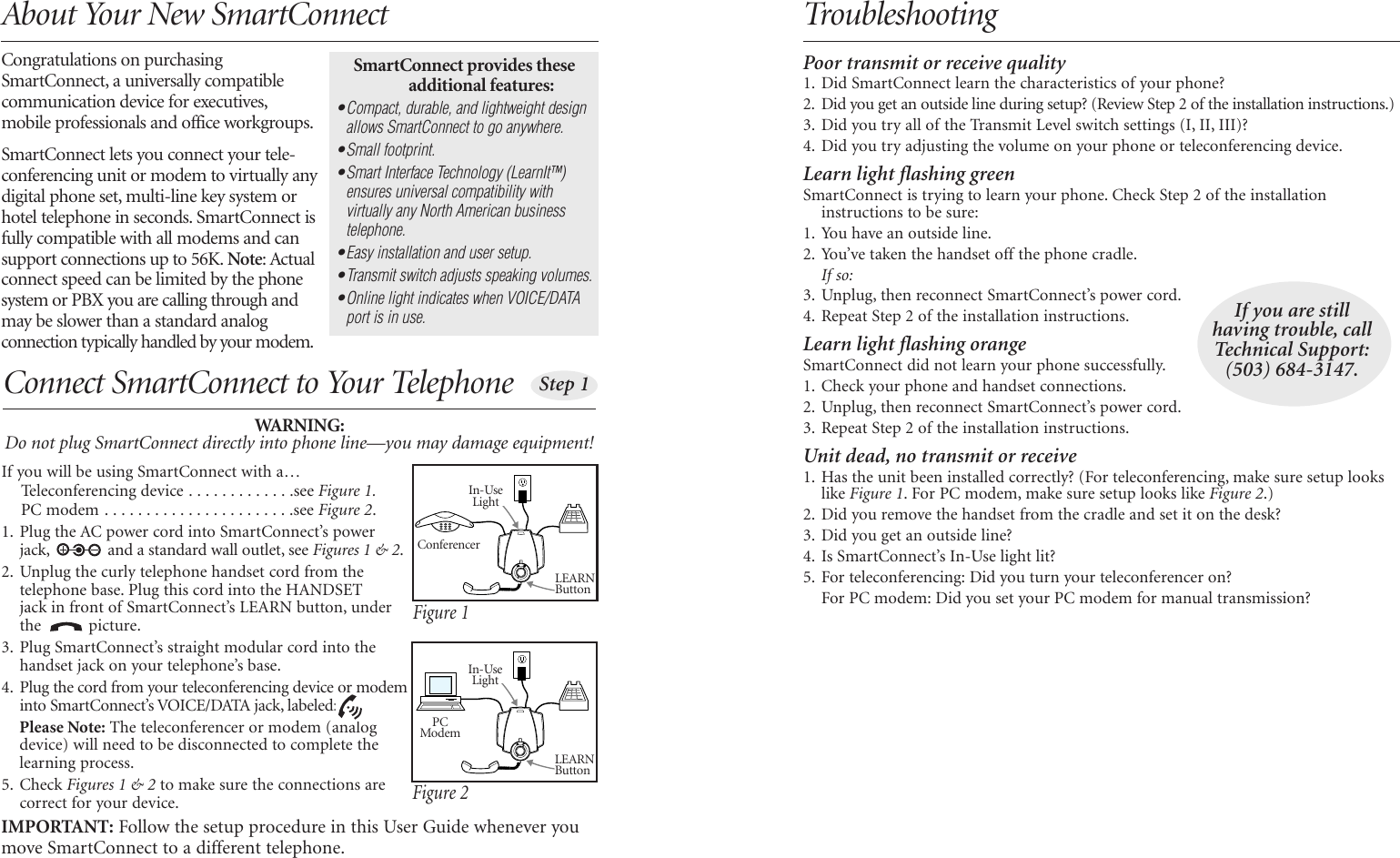 Page 2 of 6 - Port Port-Smartconnect-Smart-Connect-Digital-Adapter-Users-Manual 264-992