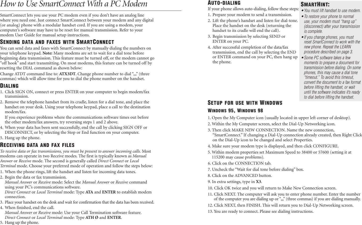 Page 4 of 6 - Port Port-Smartconnect-Smart-Connect-Digital-Adapter-Users-Manual 264-992